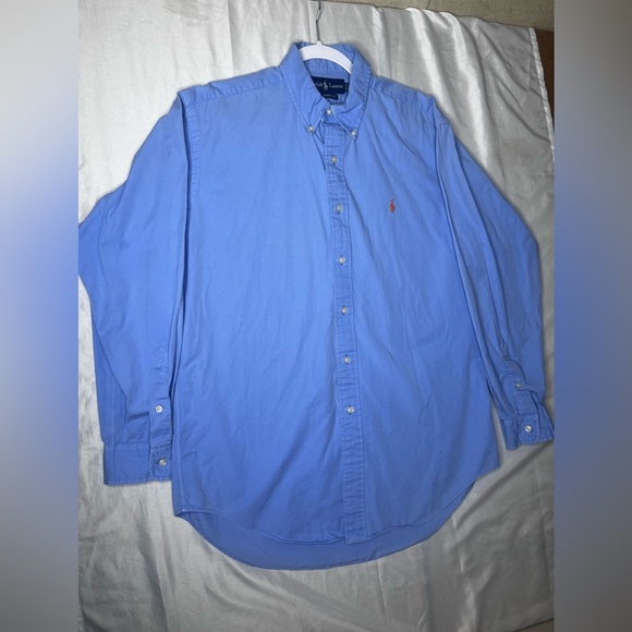 Ralph Lauren Light Blue Casual Button-Down Shirt - Picture 2 of 13